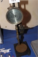 dial indicator on base (antique)