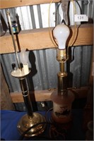 2 vintage lamps