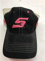 Pink Girls Snap On Hat