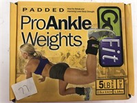 New 5 Lb Ankle Weights