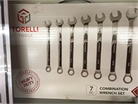 New 7 Pc Combonation Wrench Set