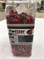 New 500 Ct Twister Pro Wire Connectors