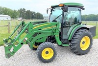 2012 JD 4720-4x4, 58hp ONLY 726 hours-loader