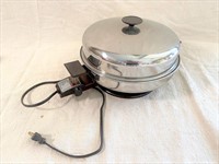 stainless electric skillet