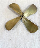 brass fan blades