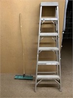 Aluminum Step Ladder 6 Foot