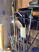 Yard Tools And Rack