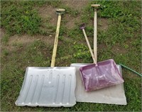 (3) Snow Shovels