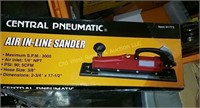 Central Pneumatic Air In-Line Sander - New