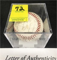 1973 Baltimore Orioles Team Baseball Signed