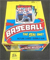 Box Unopened 1986 Topps Baseball Cards