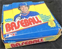 Box Unopened 1989 Fleer Baseball Cards & Stickers