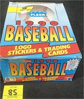 Box Unopened 1990 Fleer Baseball Cards & Stickers