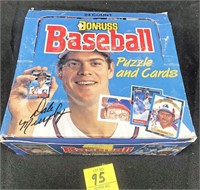 Box 1988 Donruss Puzzle & Baseball Cards