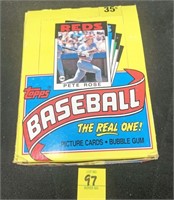 Box 1986 Topps Baseball Cards