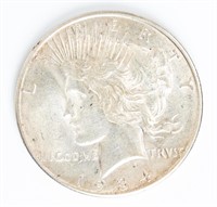 Coin 1934-D Peace Silver Dollar In BU