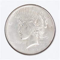 Coin 1921 Peace Silver Dollar