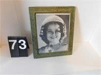 Shirley Temple Photo Metal Frame 8 X 10