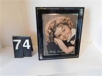 Shirley Temple Photo Glass Frame 8 X 10