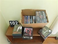 Box of DVD'S Grand Torino ETC Approxamitly 48