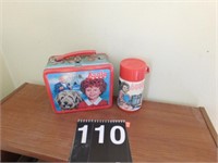 Vintage Orphan Annie Lunch Box with Thermos
