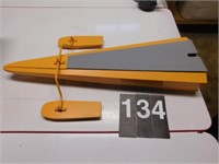 Radio Controlled Boat Incomplete 26 1/2"