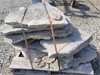 Pallet of Fieldstone Stepping Stones