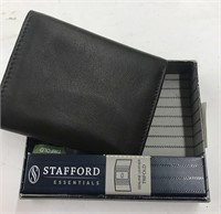 New Stafford Leather Trifold