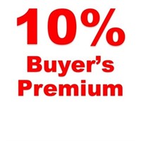 10% Buyer's Premium