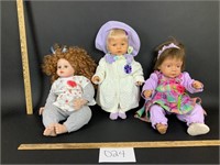 Lot of 5 Baby Dolls - See Description