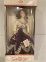 NOS Victorian porcelain doll - measures 18”