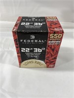 Federal 22 LR HP (550 rds)
