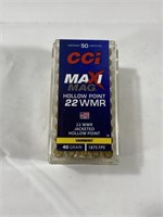 CCI Maxi Mag 22 WMR (50 rds)