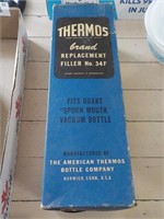 Vintage thermos replacement filler