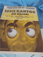 Eddi Cantor sheet music