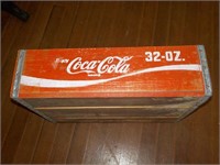 wood Coca-Cola case 18x12x5"