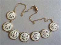 Chinese style MOP necklace
