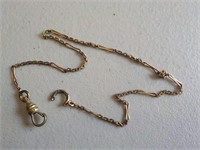 unmarked Victorian watch fob
