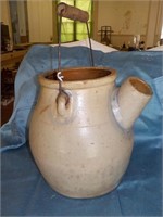 Robert's Binghamton stoneware batter jug