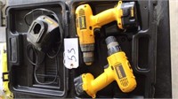 Dewalt dw953k-2 12v drill chargers, batteries and