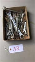 Misc wrenches , misc brands, 1 snap on/few