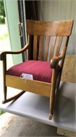 Rocking chair ( arm rest needs repair)