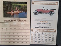 Calendar's 1977 & 1978 Yorkton Business's