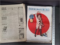 1915 & 1916 Every Woman's World Toronto Magazine