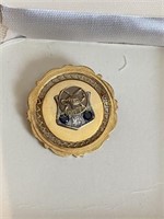 Small Diamond Service Pin