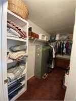 Contents of Master Closet, not dresser