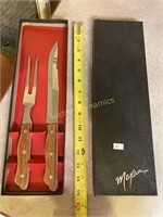 Maxom Carving Set, Knife & Fork