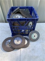 Quantity of grinding wheels