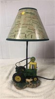 18" John Deere Table Lamp