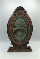 Antique Oriental Plaster Clock